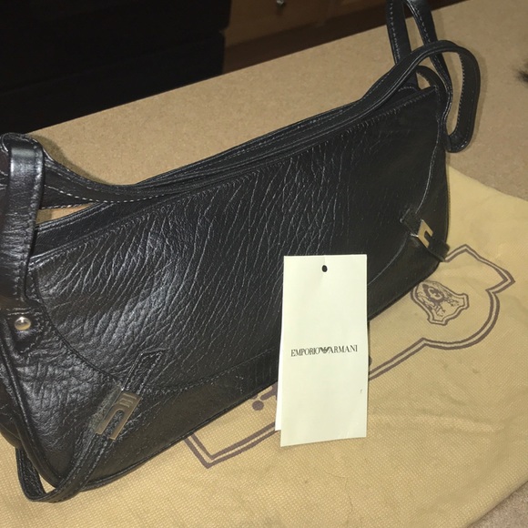 Emporia Armani Donna Pelletturia Hanging Clutch - Picture 1 of 8